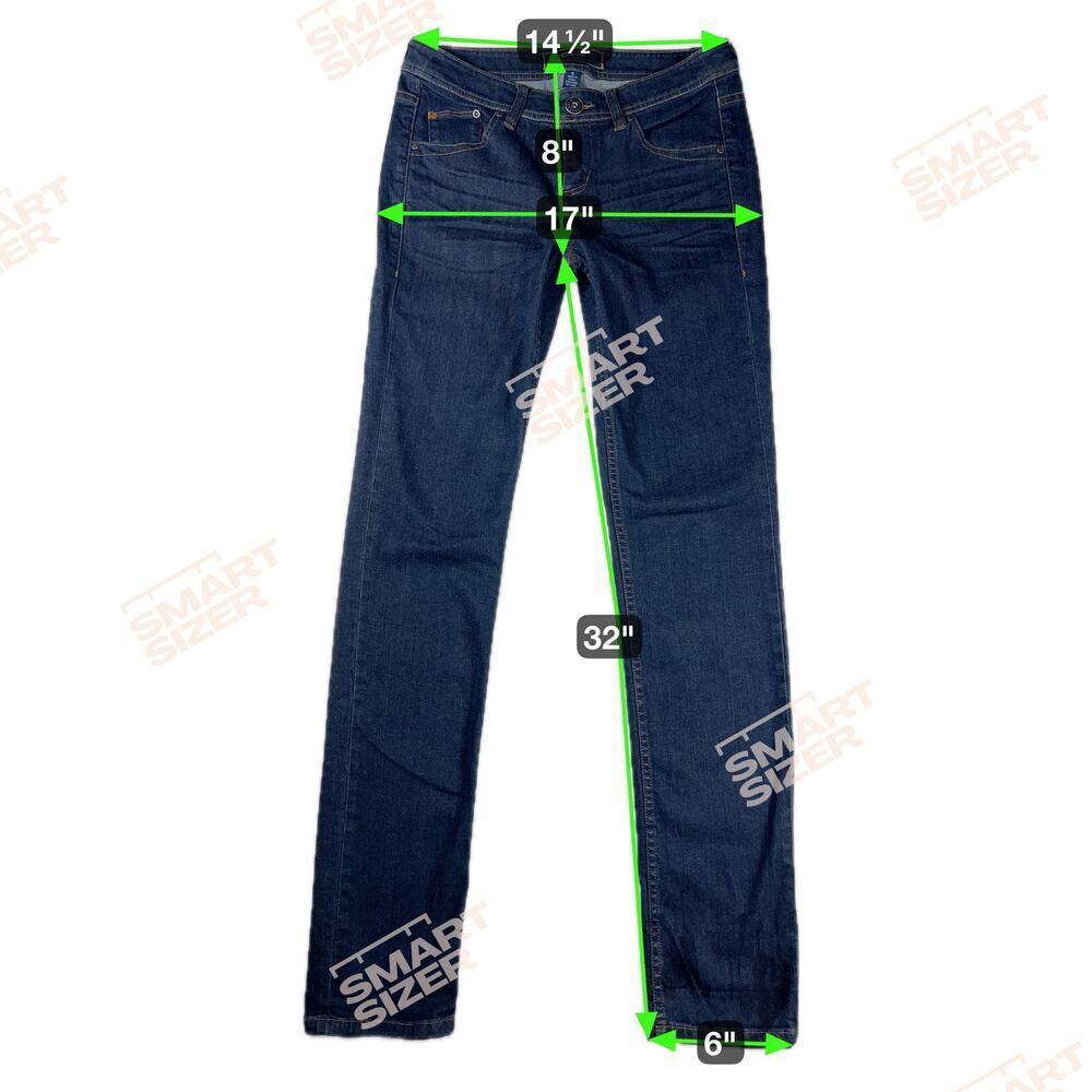 Tommy Bahama Denim Low Rise Skinny Stretch Jeans Rinse Wash TW14792 Size 6 - Picture 5 of 10